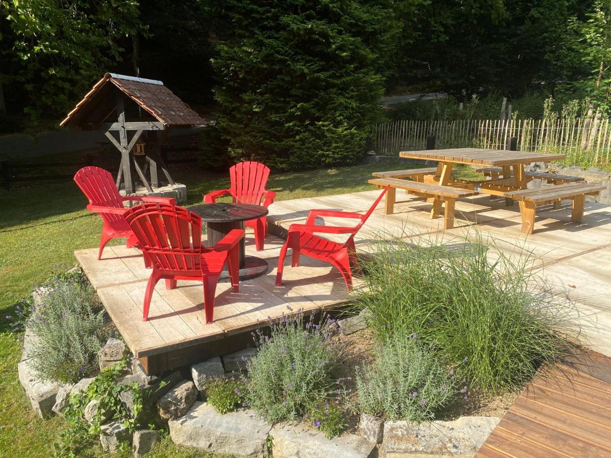 Le Gite Des Platanes 스파 외부 사진